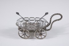 Saliera trolley cristallo
