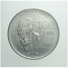 Repubblica Italiana - 100 Lire 1979 - FAO  FDC / UNC