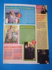 Ritaglio giornale gossip tv - di,