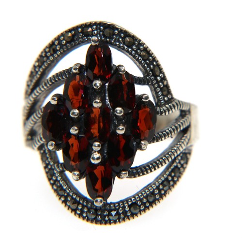 Anello argento 925 navette - argento,