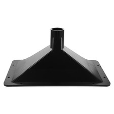  Altoparlante rettangolare in plastica con tromba a compressione da avvitare,