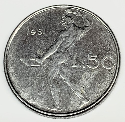 C4361 italy coin - #, 50