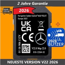 MERCEDES GARMIN MAP PILOT V22