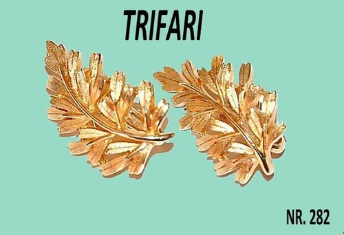Trifari coppia di orecchini - trifari,,