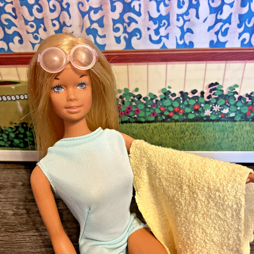 Bambola barbie malibu - malibu, set