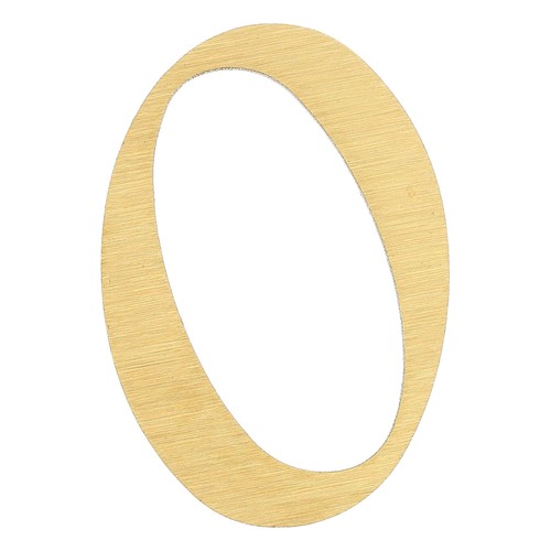 House numbers 5cm solid - numbers, 4.5cm