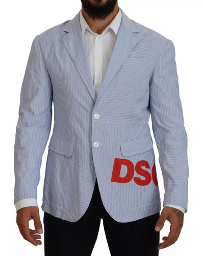 Giacca formale blu righe - formale,