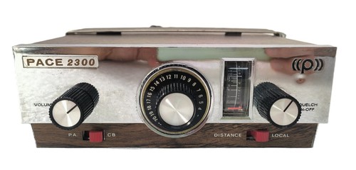 Radio pace 2300 made usa - in,