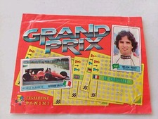 Bustina Figurina GRAND PRIX 1984 sigillata pacchetto completo adesivi Ayrton Senna