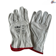 12 PAIA GUANTI LAVORO IN PELLE