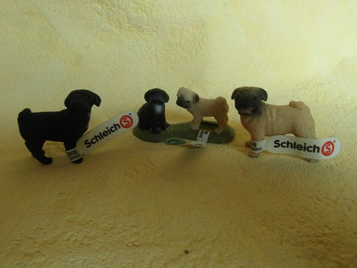 Schleich carlino cani famiglia