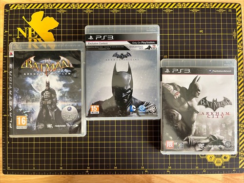 Lotto batman arkham asylum - lotto, 3