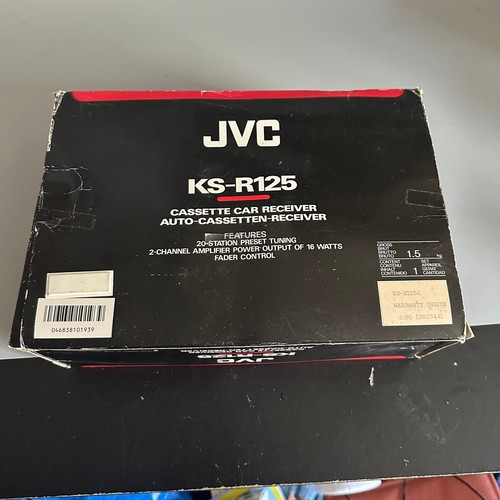 Jvc r125 cassetta - jvc, ks-r125
