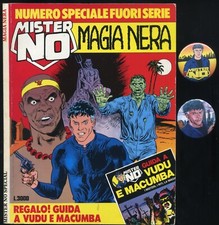MISTER NO Speciale "Magia Nera" e 2 spille Rarità[Nolitta e Diso Daim Press 1986