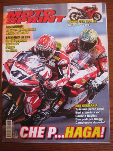 Motosprint 2007 moto - 2007/37, guzzi