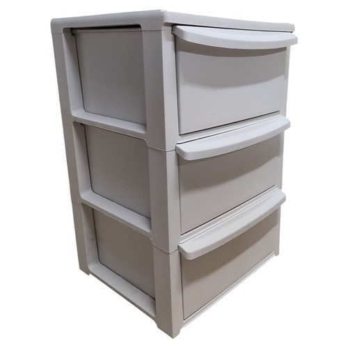 Cassettiera plastica con 3 - in,