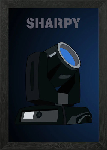 Quadro stampa tela poster - su,