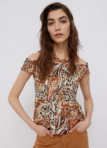 Liu white top con - -,