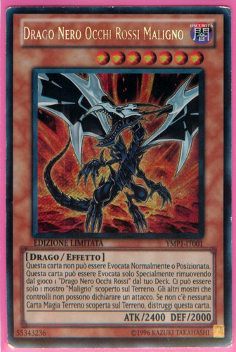 Drago nero occhi - drago, rossi