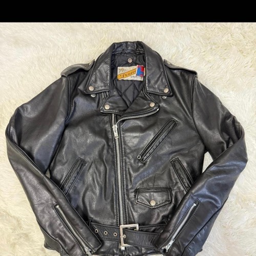 Giacca pelle schott 618 - pelle,