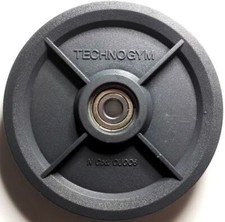 Wire rope gym cable pulley