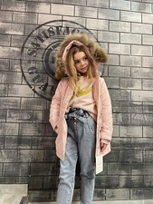 Parka Giubbuno Bimba Rosa 12