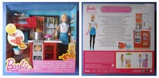 Barbie cuoca cucina mobili - barbie,