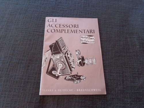 Gli accessori rolleiflex - gli,