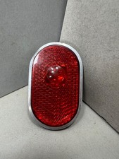 fanalino posteriore bici  d"epoca usato in alluminio e plastica funzionante