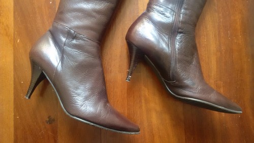 Bellissimi stivali con - , tacco
