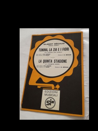 Spartito con tonina la zia - tonina,,