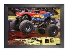 Poster Monster Truck Spiderman
