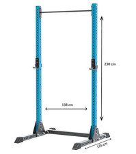 Squat Rack da palestra con bilanciere regolabile LivePro