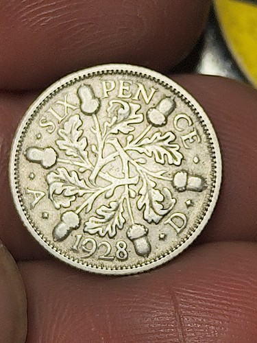 Regno unito moneta six pence - regno,