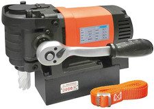 TRAPANO ELETTRICO MAGNETICO ORIZZONTALE PER FRESE A CAROTARE FINO A Ø 55 MM