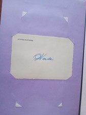 Autographe, en très bon