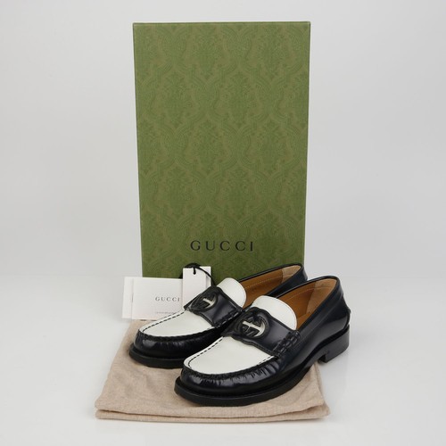 Gucci interlocking loafers - gucci,