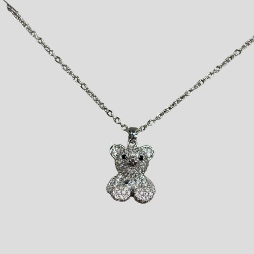 Collana con orsetto - collana,