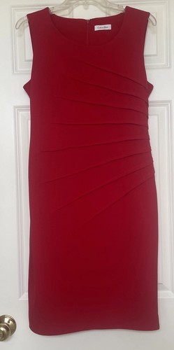 Abito rosso calvin - abito,
