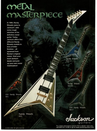 Jackson rr5 2003 - jackson,