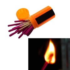 Scatola Box Fiammiferi Anti Vento Sopravvivenza Professionali Camping Scouts