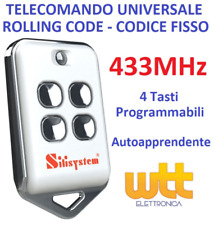 RADIOCOMANDO TELECOMANDO ROLLING CODE COMPATIBILE CON BENINCA CUPIDO2 CUPIDO4