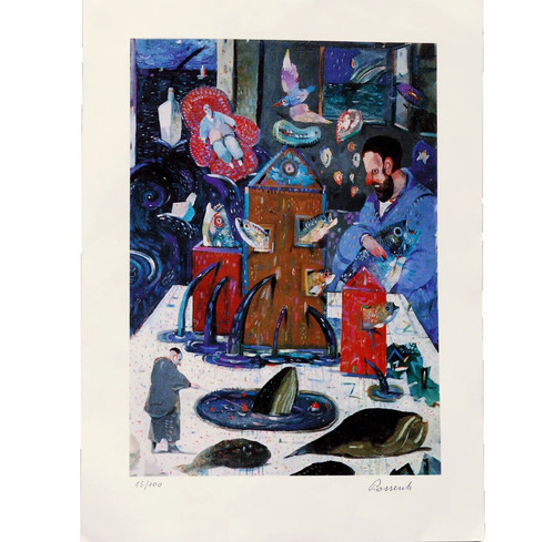 Antonio possenti litografia - possenti,