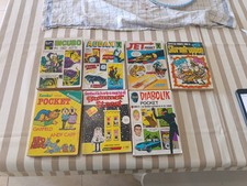 SIMPATICO LOTTO 7 FUMETTI DIVERSI POCKET DIABOLIK/ AUDAX/INCUBO/STURMTRUPPEN ...
