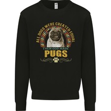 Felpa Uomo Con Pug