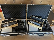 Coppia Microfoni Valvola/Tubo SE Electronics Z5600A MKII (2) Custodia Completamente revisionata! 