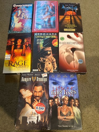 Horror lot vhs - horror,