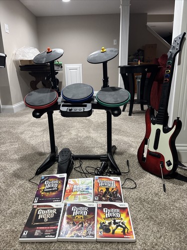 Nintendo wii guitar hero - wii,