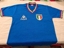 Maglia Mondiali 1982 Le Coq Sportif Paolo Rossi 20 Vintage Italia 82
