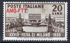 TRIESTE ZONA A 1950 FIERA DI